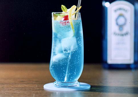 blue gin sling